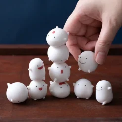 Maison Ghibli Set Figurines Nosechara Warawara - Le Garçon et le Héron