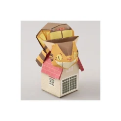 Maison Ghibli Set Origami Totoro devant la maison - Mon Voisin Totoro