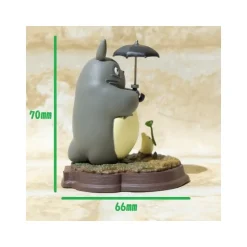 Maison Ghibli Statue Collection Stop Motion Totoro Gris Dondoko Pose 2 - Mon Voisin