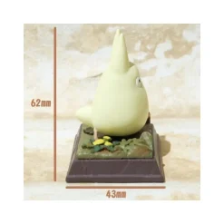 Maison Ghibli Statue Collection Stop Motion Totoro Blanc Course Pose 1 - Mon Voisin