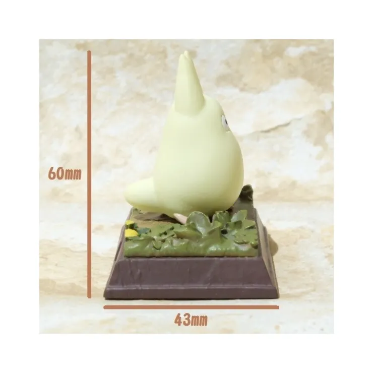 Maison Ghibli Statue Collection Stop Motion Totoro Blanc Course Pose 2 - Mon Voisin