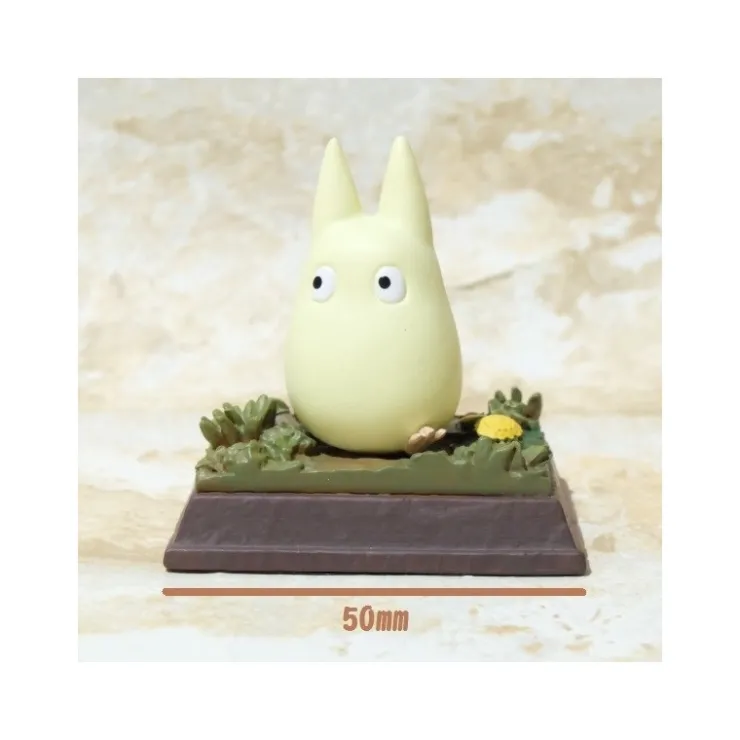 Maison Ghibli Statue Collection Stop Motion Totoro Blanc Course Pose 4 - Mon Voisin