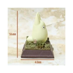 Maison Ghibli Statue Collection Stop Motion Totoro Blanc Course Pose 4 - Mon Voisin