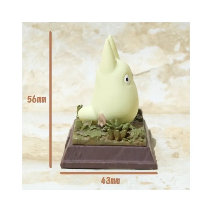 Maison Ghibli Statue Collection Stop Motion Totoro Blanc Course Pose 4 - Mon Voisin