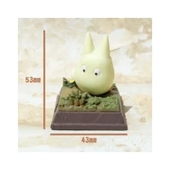 Maison Ghibli Statue Collection Stop Motion Totoro Blanc Course Pose 5 - Mon Voisin