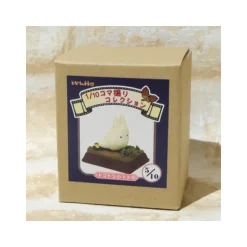 Maison Ghibli Statue Collection Stop Motion Totoro Blanc Course Pose 5 - Mon Voisin