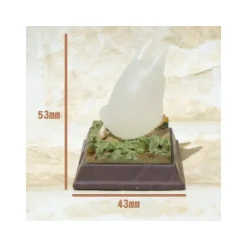 Maison Ghibli Statue Collection Stop Motion Totoro Blanc Course Pose 6 - Mon Voisin