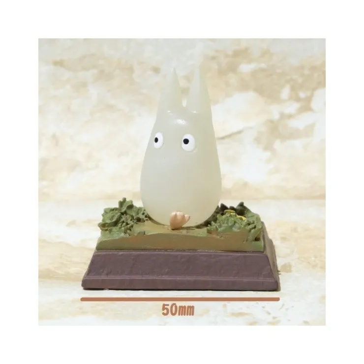 Maison Ghibli Statue Collection Stop Motion Totoro Blanc Course Pose 7 - Mon Voisin