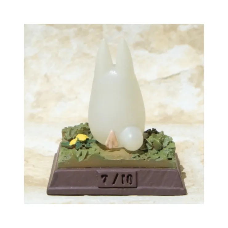 Maison Ghibli Statue Collection Stop Motion Totoro Blanc Course Pose 7 - Mon Voisin