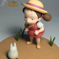 Maison Ghibli Statue Mei et petit Totoro - Mon Voisin Totoro