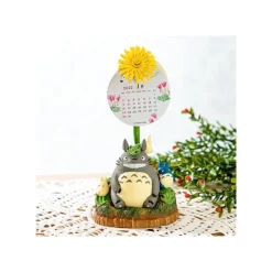 Maison Ghibli Statue Totoro et ses amis sous un pissenlit - Mon Voisin Totoro