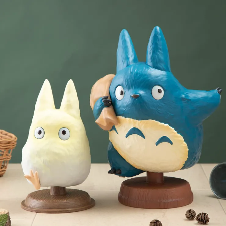 Maison Ghibli Statue Trouver le Petit Totoro Blanc - Mon Voisin Totoro