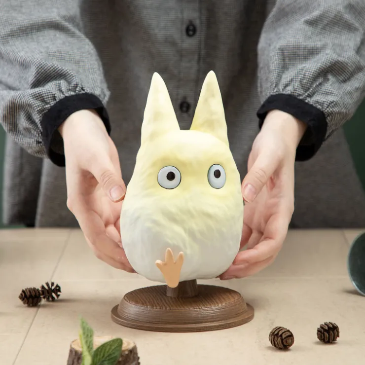 Maison Ghibli Statue Trouver le Petit Totoro Blanc - Mon Voisin Totoro