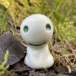 Maison Ghibli Statuette Kodama A & 1 Blind Pierre de Pouvoir - Princess Mononoké