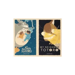 Maison Ghibli Stickers rétro Chatbus & Totoro Volant - Mon Voisin Totoro