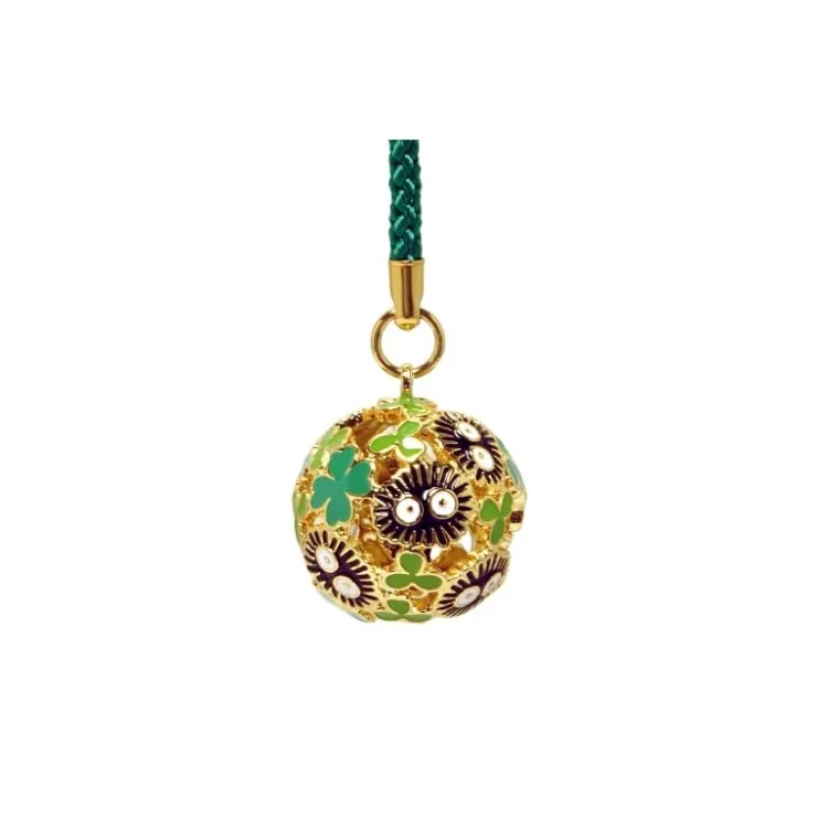 Maison Ghibli Strap Clochette dorée Noiraudes & Trèfles - Mon Voisin Totoro