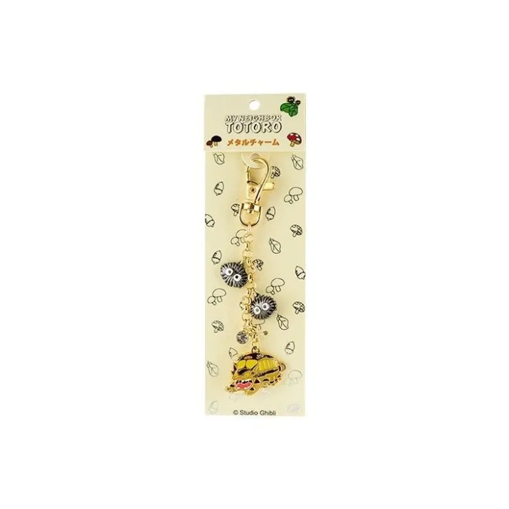 Maison Ghibli Strap Pendentif Chatbus Et Soot Sprite - Mon Voisin Totoro