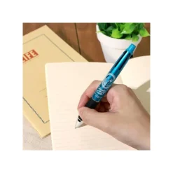 Maison Ghibli Stylo Bille 4 couleurs Bleu - Le Château ambulant