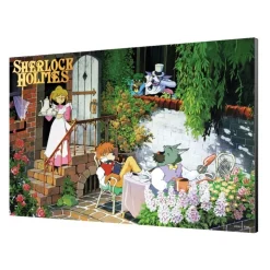 Maison Ghibli Tableau 03 - Tea time - Sherlock Holmes