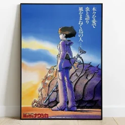 Maison Ghibli Tableau 35x50 Affiche Japonaise – Nausicäa