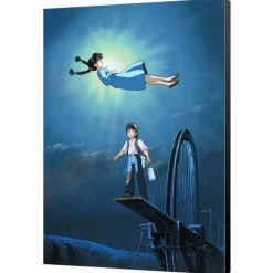 Maison Ghibli Tableau 35x50 Ghibli - Le Château dans le ciel