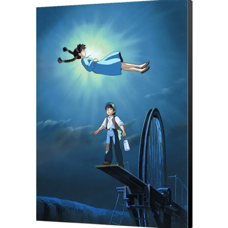 Maison Ghibli Tableau 35x50 Ghibli - Le Château dans le ciel