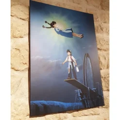 Maison Ghibli Tableau 35x50 Ghibli - Le Château dans le ciel