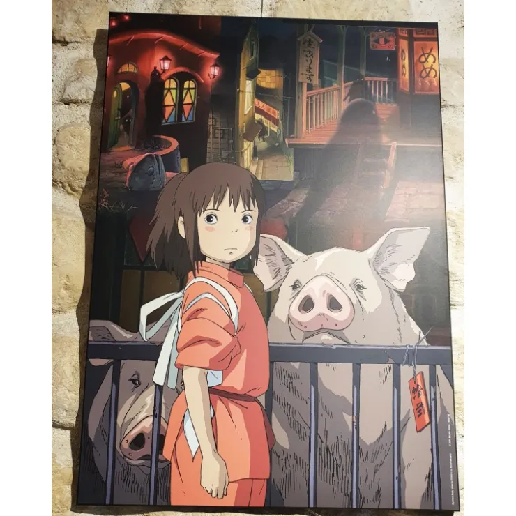 Maison Ghibli Tableau 35x50 Ghibli - Le Voyage de Chihiro
