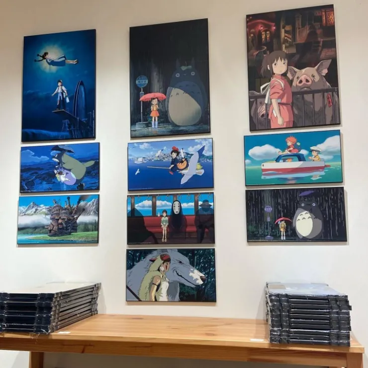 Maison Ghibli Tableau 35x50 Ghibli - Le Voyage de Chihiro