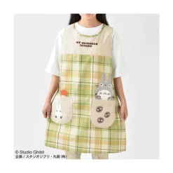 Maison Ghibli Tablier à Carreaux Totoro - Mon Voisin Totoro
