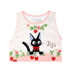 Maison Ghibli Tablier Jiji Fraises 84 x 61,5 cm - Kiki la petite sorcière