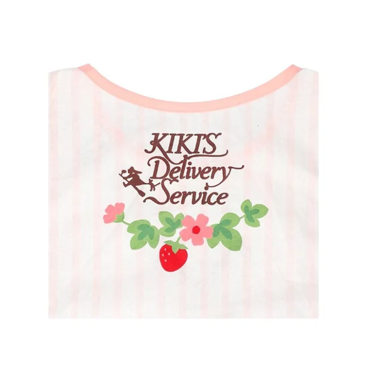 Maison Ghibli Tablier Jiji Fraises 84 x 61,5 cm - Kiki la petite sorcière
