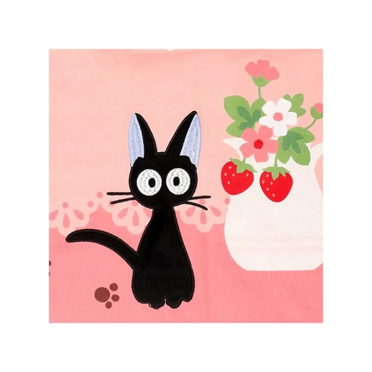Maison Ghibli Tablier Jiji Fraises 84 x 61,5 cm - Kiki la petite sorcière