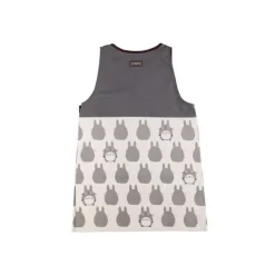 Maison Ghibli Tablier Silhouette Totoro Gris 84 x 61,5cm - Mon Voisin Totoro