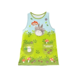 Maison Ghibli Tablier Totoro Champignons 84 x 61,5 cm - Mon Voisin Totoro