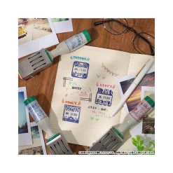 Maison Ghibli Tampon dateur Art Deco - Kiki la petite sorcière