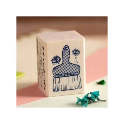 Maison Ghibli Tampon en bois Noiraudes & Pinceau - Mon Voisin Totoro