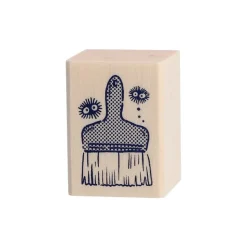 Maison Ghibli Tampon en bois Noiraudes & Pinceau - Mon Voisin Totoro