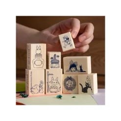 Maison Ghibli Tampon en bois Totoro - Mon Voisin Totoro