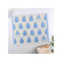 Maison Ghibli Tapis de Bain Silhouette Totoro Bleu 50x60 cm - Mon Voisin Totoro