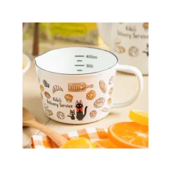 Maison Ghibli Tasse à mesurer émail Viennoiseries 450ml - Kiki la petite sorcière
