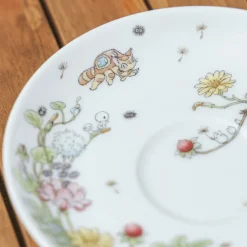 Maison Ghibli Tasse et Sous Tasse Totoro Fraise - Mon Voisin Totoro