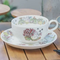 Maison Ghibli Tasse et Sous Tasse Totoro Viorne - Mon Voisin Totoro