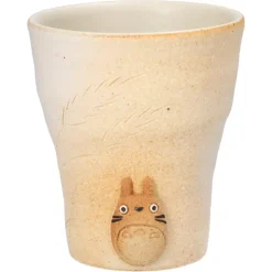 Maison Ghibli Tasse faite main blanche Shigariki Totoro - Mon voisin Totoro