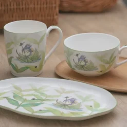 Maison Ghibli Tasse Totoro sur une feuille - Mon Voisin Totoro