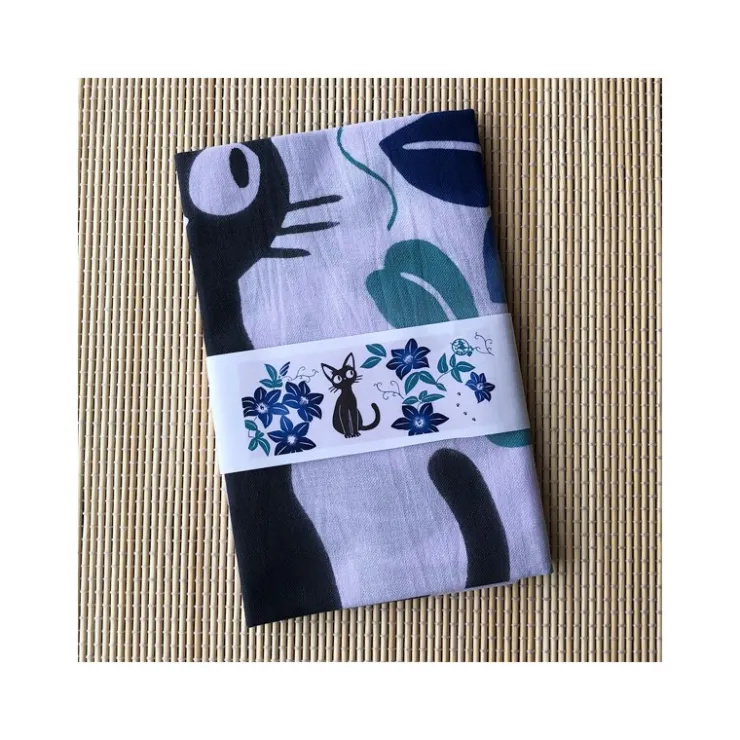 Maison Ghibli Tenugi Jiji Fleurs bleus - Kiki la petite sorcière