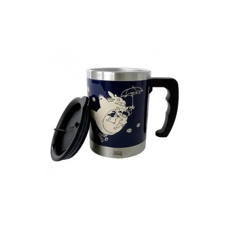 Maison Ghibli Thermo Mug Totoro Vole Dans Le Ciel - Mon Voisin Totoro