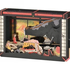 Maison Ghibli Théâtre de papier Après la fête - Le Voyage de Chihiro