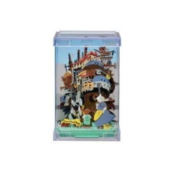 Maison Ghibli Théâtre de papier Cube Jour de lessive - Le Château ambulant