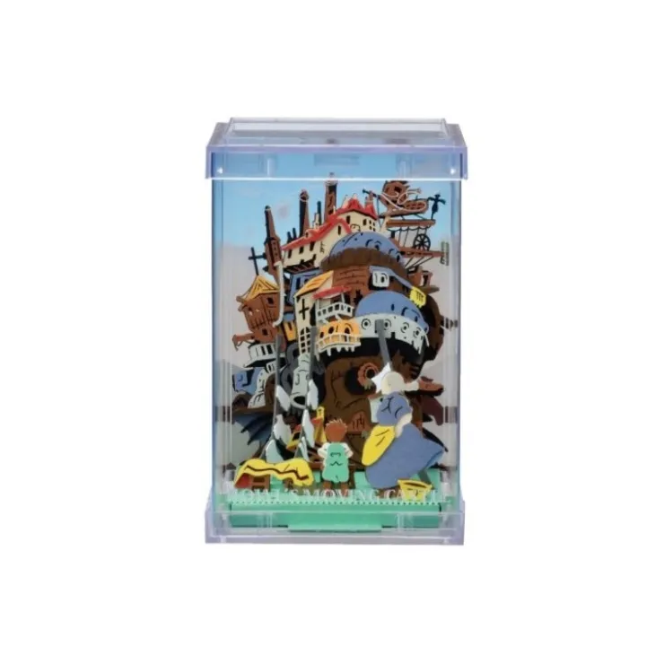 Maison Ghibli Théâtre de papier Cube Jour de lessive - Le Château ambulant